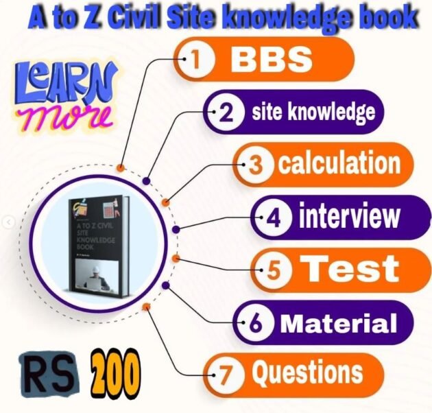 A TO Z Civil Site Knowledge Book