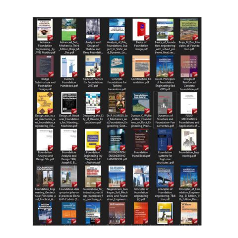 Collection of Foundation Books