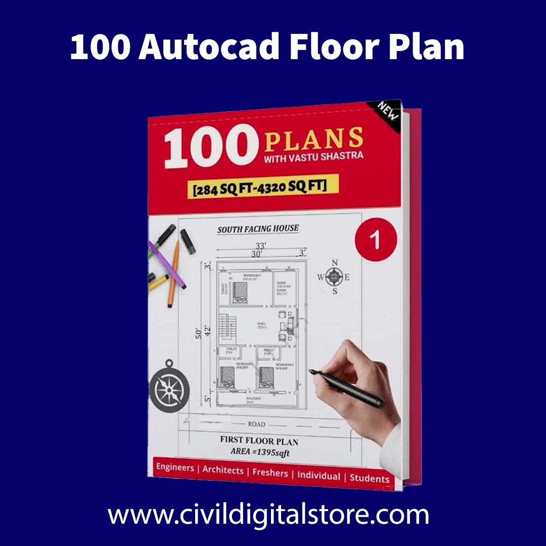 1307x1327cm ground floor house plan AutoCAD drawing - Cadbull