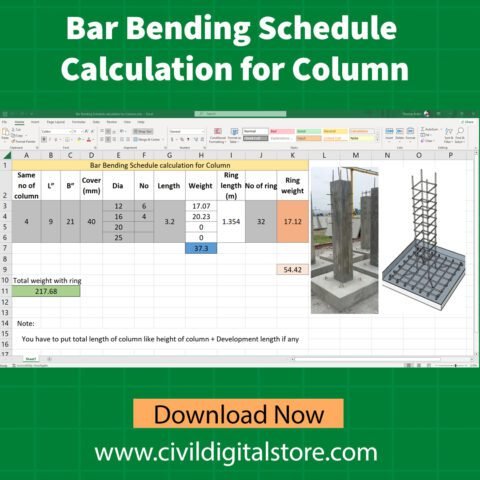 Bar Bending Schedule Of RCC Slab - Civil DigitalStore