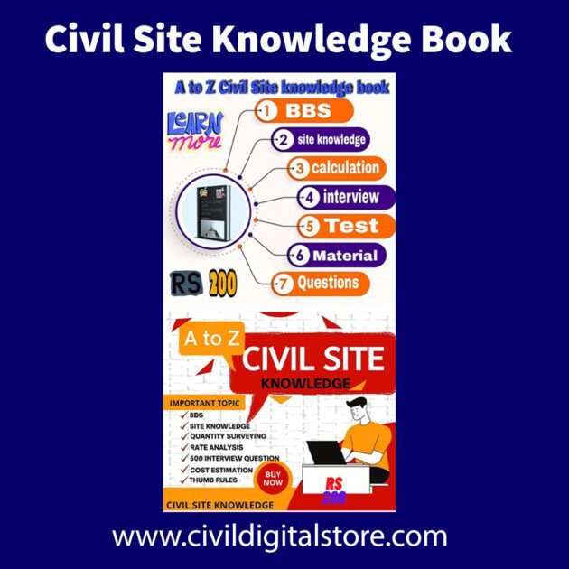 Civil Site Knowledge Book