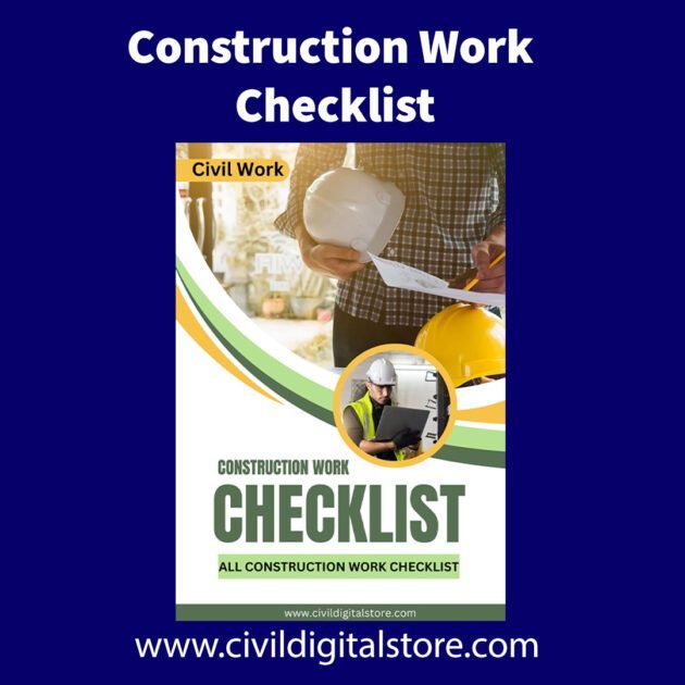Construction Work Checklist