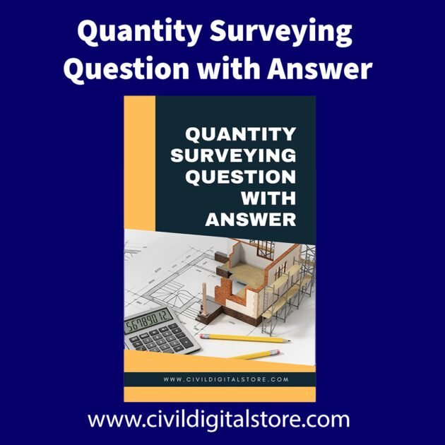 Quantity Surveying Question with Answer