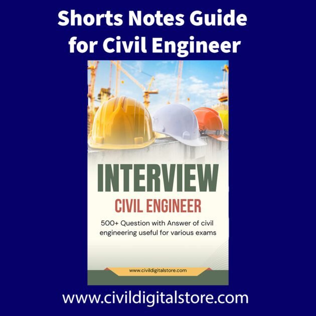 Shorts Notes Guide for Civil Engineer