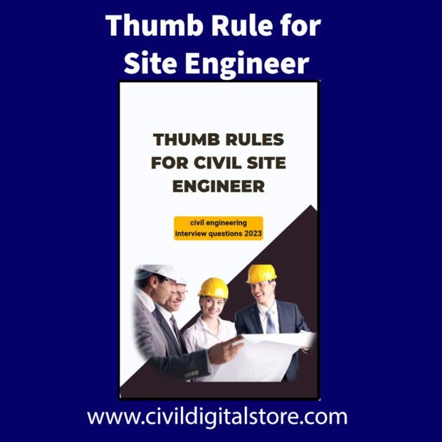 Thumb Rule for Site Engineer