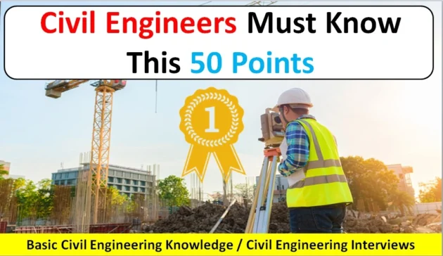 Civil Engineering Interview Question with Answers