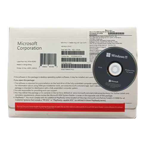 Windows 11 Professional DVD License Key 1